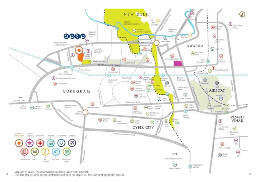 BPTP Lutyens Site Plan